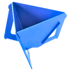 MUNIEQ Tetra Drip 02P 簡約攜帶型濾泡咖啡架 大, 1個, 藍色