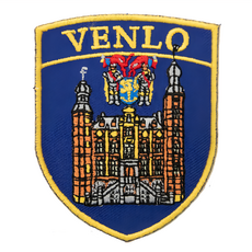 A-ONE 匯旺 荷蘭芬洛 地標造型刺繡 No.126 (7.5 x 6cm), 彩色, 1個