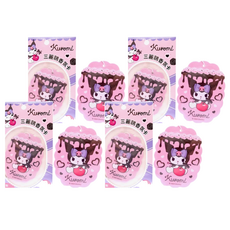 KUROMI 酷洛米 香氛卡 2 SYBK70-3 酷洛米食物, 4個, 小蒼蘭