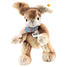 Steiff 德國金耳釦泰迪熊 Hoppi dangling rabbit, 26cm, Brown, 1個