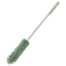 MODU'I BLUEMAMA 鉑金矽膠窄口瓶刷, 刷柄長28.5cm 刷頭長8.2cm, 綠色, 1支