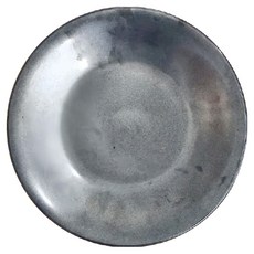 美濃燒 天目銀釉圓盤 - 日本, 28 x 3cm, XL12035-4, 1個