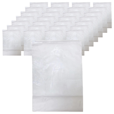 BangJiaShi 幫家適 霧面夾鏈袋 衣服收納袋 拉鏈袋 包裝袋 雙面16絲 有氣孔款, 35 x 24cm, 50個, 1入