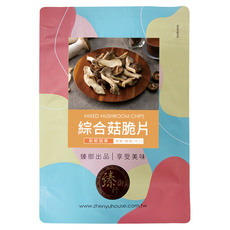 臻御行 綜合菇脆片, 1個, 100g
