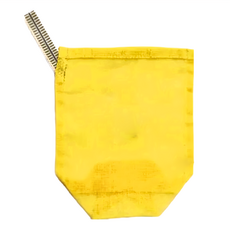 日本製 CAYA 純棉蚊帳布蔬菜袋 芥末黃, S(12x15cm), 1個, 1個