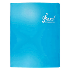 SEASON Paper&Gift 四季紙品禮品 A4不反光資料簿 20入 音藍, 1個