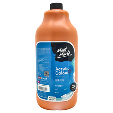 蒙瑪特 壓克力畫室顏料 乾燥防水性好 不易掉色, 2L, 1色