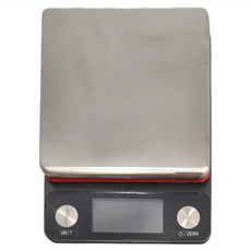 不鏽鋼電子秤, 數位廚房秤, 防水秤面, ABS材質機身, CAES0032B, 1個