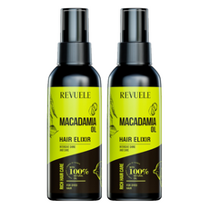 REVUELE 夏威夷果油護色噴霧, 免沖洗, 染後護色, 120ml, 2瓶