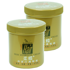 Roudye 柔蝶 高蛋白護髮霜, 1L, 2罐