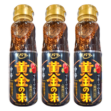 Ebara 荏原 黃金烤肉醬, 嚴選蘋果桃子梅子, 炒醃沾皆適用, 3瓶
