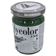 MaIMeRI 美利 POLYCOLOR 重稠壓克力 MA-1220358 358 SAP GREEN 樹汁綠, 140ml, 1色