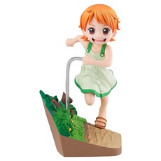 MegaHouse 百萬屋 G.E.M. 航海王/海賊王 跑跑跑系列 娜美 公仔, 1個