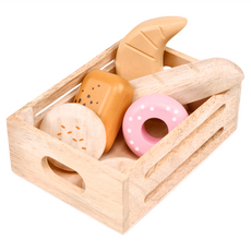mentari 烘焙麵包木盒 適用年齡: 3歲以上, 多色, 1組