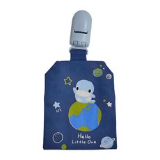 KU 時來運轉好運袋 藍, 可愛卡通造型、柔軟材質、安全夾設計, 1入