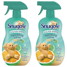 Snuggle 熊寶貝 衣物棉柔芳香噴霧 Sparkling Citrus 470ml, 2瓶