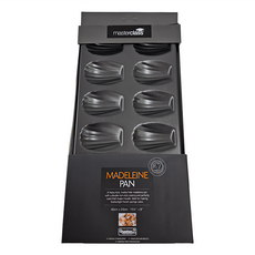 Masterclass 12格不沾瑪德蓮烤盤，40cm x 20cm, 耐熱度達220度C，適用烤箱、冰藏, 總長40cm, 1個