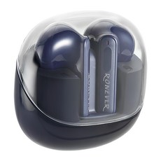 RONEVER 透明太空艙藍牙耳機 原廠保固, MOE351, 藍色