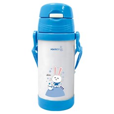 PERFECT 理想 金緻316學生真空杯, 粉藍色, 350ml, 1個