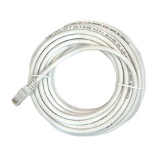 POLYWELL 寶利威爾 CAT6 高速網路線 RJ45 福祿克認證 PW15-W58-B100, 10m, 白色, 1條