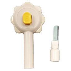 小獅子脫毛梳 含開結刀, 粉色, 1支