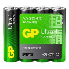 GP Batteries 超霸 超特強鹼性3號電池, 1組, 4個裝