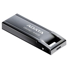 ADATA 威剛 UR340 64GB USB3.2 Gen1 金屬鏡面隨身碟，高速傳輸，輕巧便攜, 1個