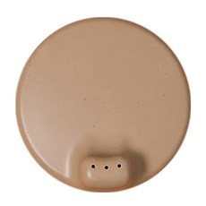 cink 鴨嘴杯蓋, 麥桔色, 竹纖維, 玉米澱粉, 合成樹脂, 7 x 4.5cm, 1個