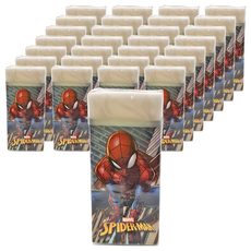 MARVEL 漫威 SPIDER-MAN 蜘蛛人 製圖橡擦 12入, 灰色, 72個