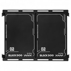 BLACK DOG 黑狗 鋁合金IGT戰術組合桌 JJ016 連接條+單元板, 黑色