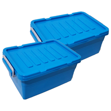 KEYWAY 聯府 亮彩整理箱 KV-20 18L, 顏色隨機, 2個