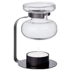 KINTO AROMA OIL WARMER 古典擴香組, 黑色, 65ml, 1組