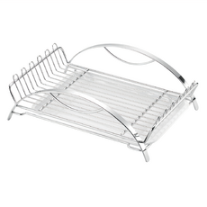 DAY&DAY 日日家居 桌上型碗盤架 附滴水籃, #304不鏽鋼材質 W350*D245*H110MM, ST3008D, 1個, 1層