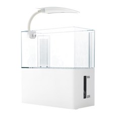 Crabaqua 小螃蟹 五色開放底部過濾缸, 白色, 1個