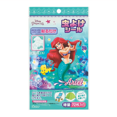 Skater 精油驅蟲貼片 美人魚 72片, 綠色 + 白色, 1包