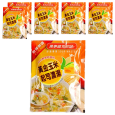 萬事福 黃金玉米起司濃湯 2入, 好湯專家 SOUP MASTER, 122g, 6袋