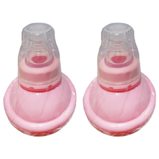 DOOBY 大眼蛙 多功能練習 Set 耐熱/冷抵抗力-20℃~100℃ 6個月以上適用, 2組, 杯座蓋 + 奶嘴