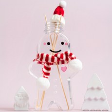 QiMart 薑餅人造型擴香瓶, 英國小蒼蘭, 500ml, 1件