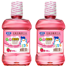 Shallop 刷樂 兒童含氟漱口水 草莓, 500ml, 2瓶
