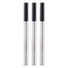 TONYMOLY The Shocking Vegan 眼線液筆, Super Fixing, 01 黑色, 3支