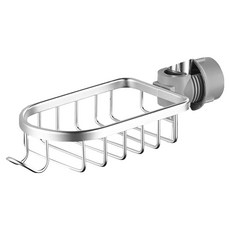 小麥購物 廚房水龍頭置物架 L1112, 銀色, 1個