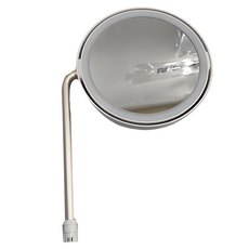 FESTINO LED Fan Mirror 柔光微風化妝鏡, 5倍放大鏡, USB充電, 白色