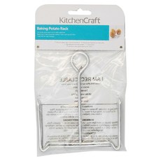 KitchenCraft 馬鈴薯烤架，一次最多可烤四個馬鈴薯, 14.7 x 12.5 x 1.5cm, 1個