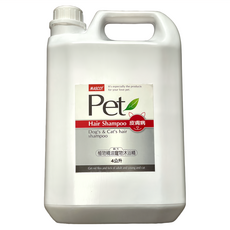 MEKELONG 金美克能 植物精油寵物沐浴精 適用於犬貓, 4L, 1桶