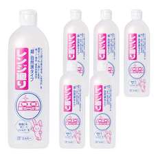 elmie 愛兒美 廚房爐具清潔劑, 無添加超自然派, 擦拭油污, 日本製造, 500ml, 6瓶