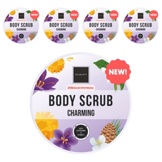 SCARLETT Whitening 美體磨砂膏 250ml - 迷人魅力, 5罐