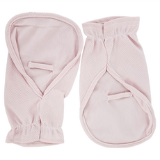 包手防曬袖套 涼感布料, 22 x 8.5~11cm, 櫻花粉