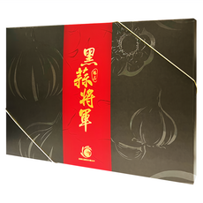 黑蒜將軍 尊爵禮盒, 雲林十大伴手禮, 120天低溫發酵, 零添加物, 含豐富氨基酸, 口感酸甜, 1盒, 400g
