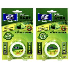 Family 家家 防蚊蟲膏, 15g, 2個