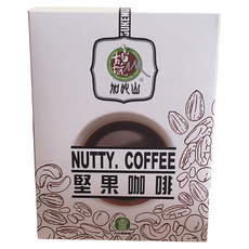 古坑鄉農會 加比山 堅果二合一咖啡, 10包, 13g, 1盒
